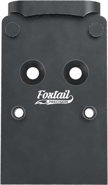 Foxtail Precision Red Dot Adapter Plate Glock 43x/48 Mos Hellcat Osp Holosun 407k 507k Black