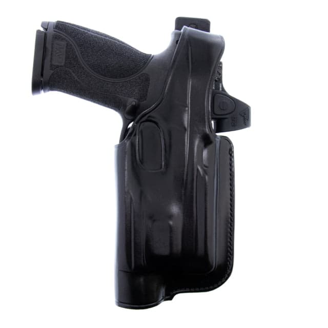 Galco Halo Belt Holster Kimber 5in 1911 W/Wo Red Dot W/Wml Smith & Wesson Sw1911 5in W/Wo Red Dot W/Wml Left Hand Black