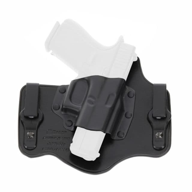 Galco Kingtuk Classic Iwb Leather Holster Glock 20/21/21 Sf/29/30/30 W/Rail Right Kydex/Premium Steerhide Black