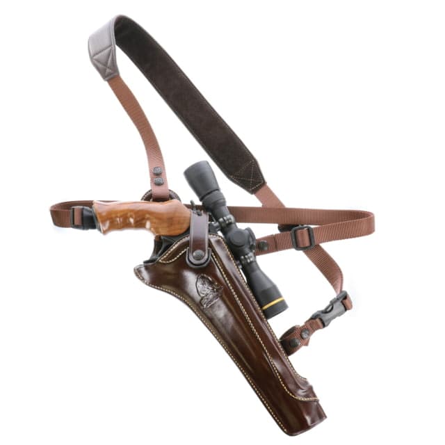 Galco Kodiak Hunter Chest Holster Taurus Raging Hunter 8 3/8in W/Scope Right Hand Havana