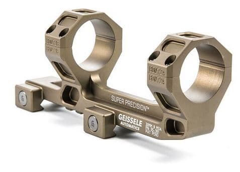 Geissele Geissele AR-15/M4 Super Precision Scope Mount 30 mm Tube 0 MOA Extended Type 3 Anodized DDC