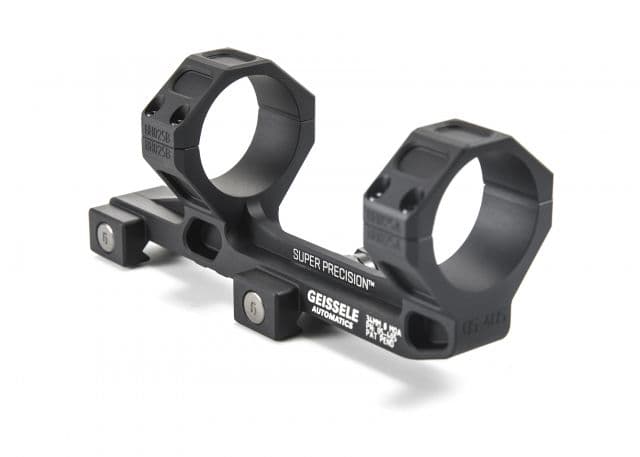 Geissele Geissele AR-15/M4 Super Precision Scope Mount 34 mm Tube 0 MOA Extended Type 3 Anodized Black