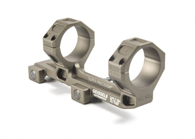Geissele Geissele AR-15/M4 Super Precision Scope Mount 34 mm Tube 0 MOA Extended Type 3 Anodized DDC