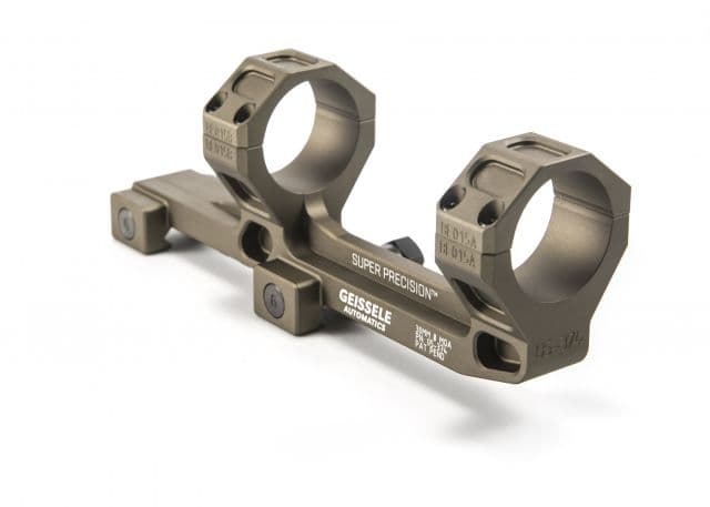 Geissele Geissele AR-15/M4 Super Precision Scope Mount 30 mm Tube 0 MOA Hyper Extended Type 3 Anodized DDC