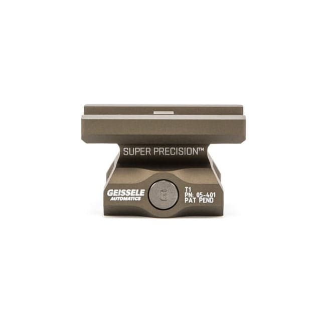 Geissele Geissele Super Precision T1 Series Scope Mount 1.93in Height Desert Dirt Color
