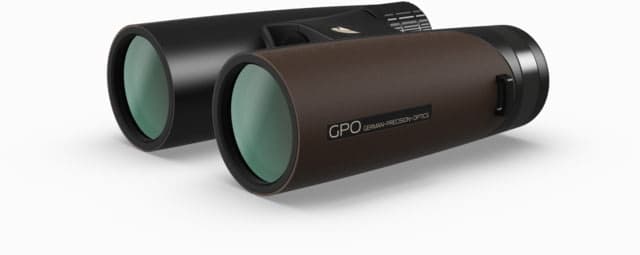 German Precision Optics PASSION ED 10x42mm Schmidt-Pechan Prism Binocular Dark Brown Earth