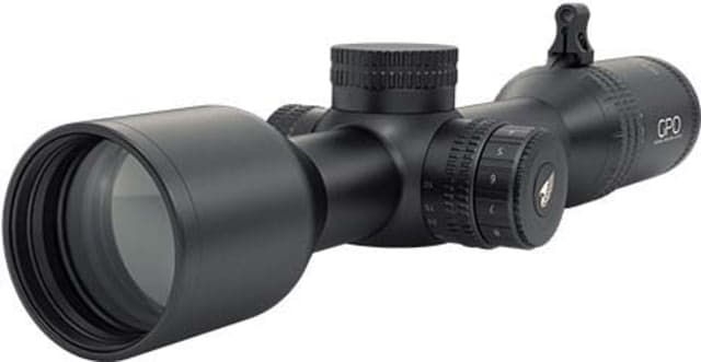 German Precision Optics Spectra 1.6-13x44mm 30mm Tube Rifle Scope Second Focal Plane G4i Reticle Black