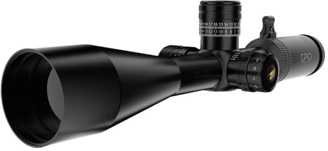 German Precision Optics SPECTRA 6X Rifle Scope 4.5-27x50mm 30mm Tube SFP MOAi Reticle Black Matte