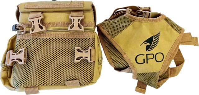 German Precision Optics GPO Ultra Binocular Harness Brown 7x7x4