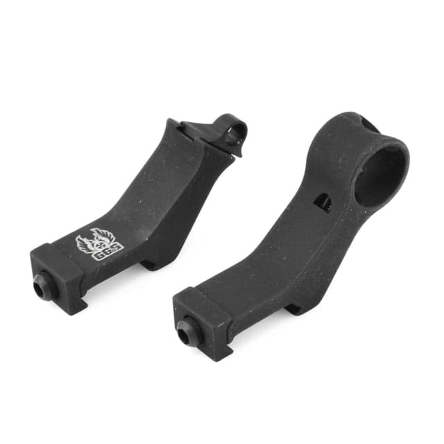 GG&G Tansition Offset Fixed Front and Rear Sight Black
