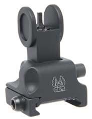 GG&G Top Mounted Deployable Front Sight Black