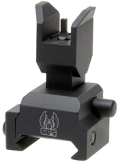 GG&G Top Mounted Deployable Front Sight for Picatinny Black