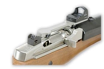 Gg&g Ruger Mini-14/Mini-30 Ranch Model Mini Red Dot Scope Mount Silver