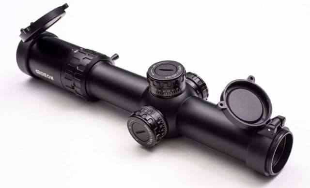 Gideon Optics Guardian 1-10x28mm Lpvo 34mm Tube Rifle Scope Second Focal Plane Glass-Etched Reticle Black