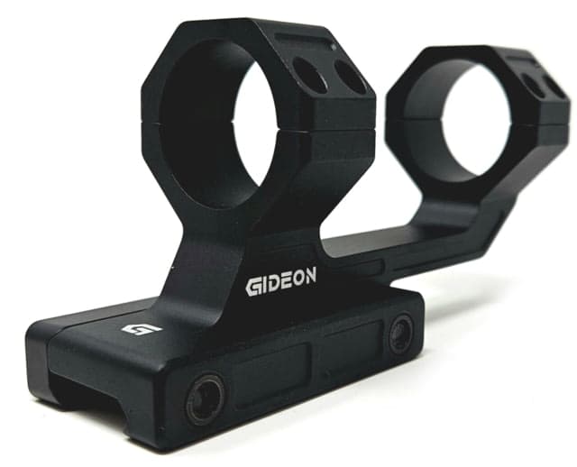 Gideon Optics LPVO Scope Mount. 30mm Black Anodized 30 mm