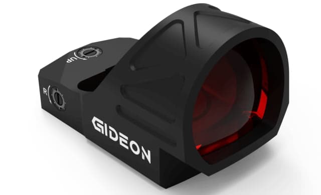 Gideon Optics Omega Reflex Sights 3 MOA Green Single Dot Reticle Black