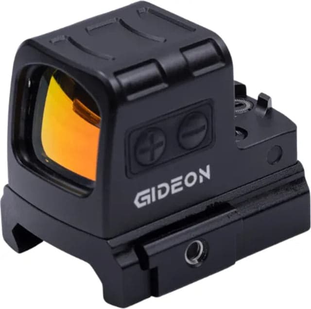 Gideon Optics Valor Mini Micro 1x 20.5x16mm Reflex Red Dot Sight 3 Moa Dot Reticle Black