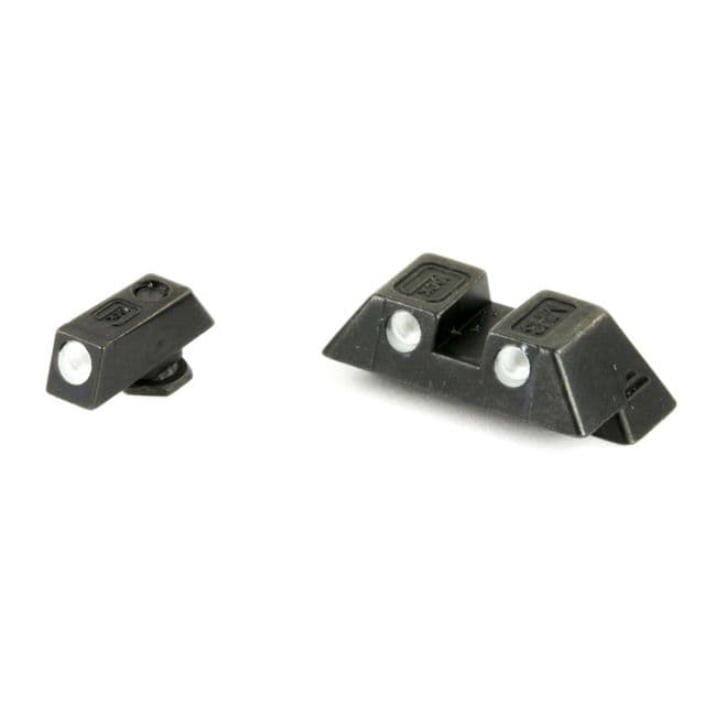 Glock G20/21/29/30/36/37 6.9mm Steel Green Dot Night Sights Green 6.9mm GLSP