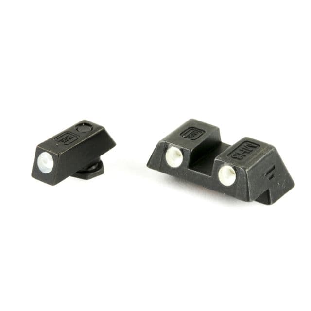 Glock G42 & G43 6.1MM Steel Green Dot Night Sights Green 6.1mm GLSP