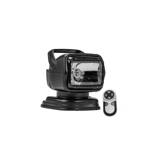 GoLight Radioray GT Series Haloden Portable Mount w/ Wireless Handheld Remote Magnetic Shoe Mount Black