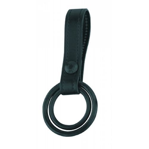 Gould & Goodrich Double Ring Flashlight Holder Hi-Gloss C or D Cell