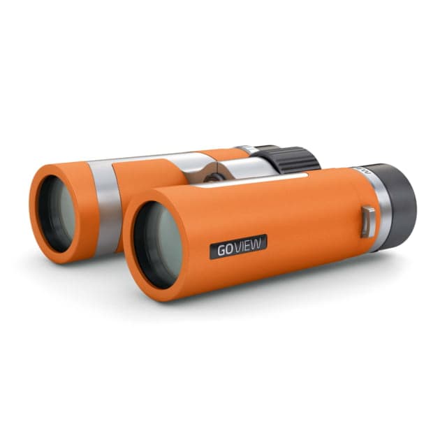GoView ZOOMR 10x34mm Roof Prism Binoculars Sunset Orange
