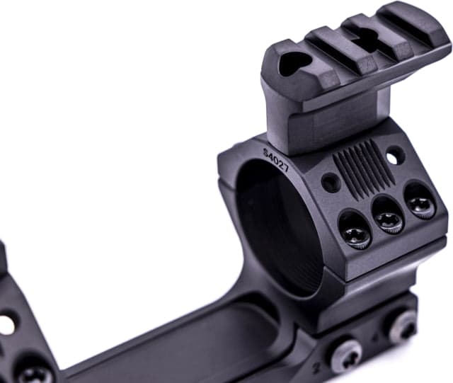 Gray Ops CNC Accessory Pic Rail - Short Black