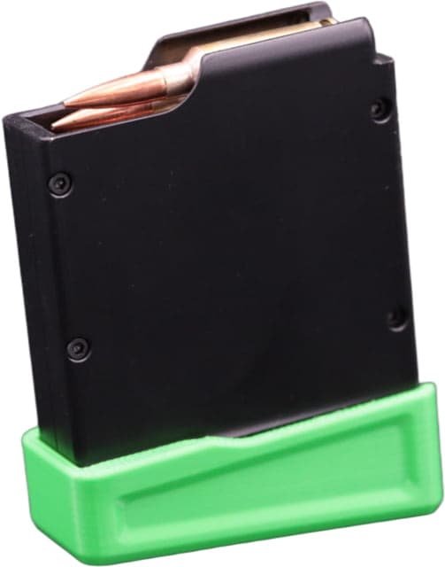 Gray Ops CNC AW Magazine Base Pad Neon Green