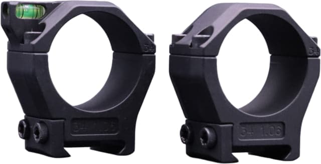 Gray Ops Cnc Precision 30mm Riflescope Ring 1.060in Black