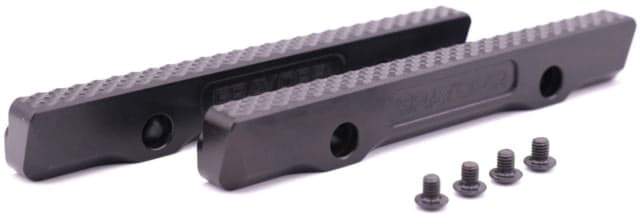 Gray Ops Cnc Steel Mpa Matrix Pro Xl Rail Black