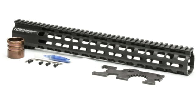 Griffin Armament Low Pro Rigid M-Lok Rail 15in Black Large