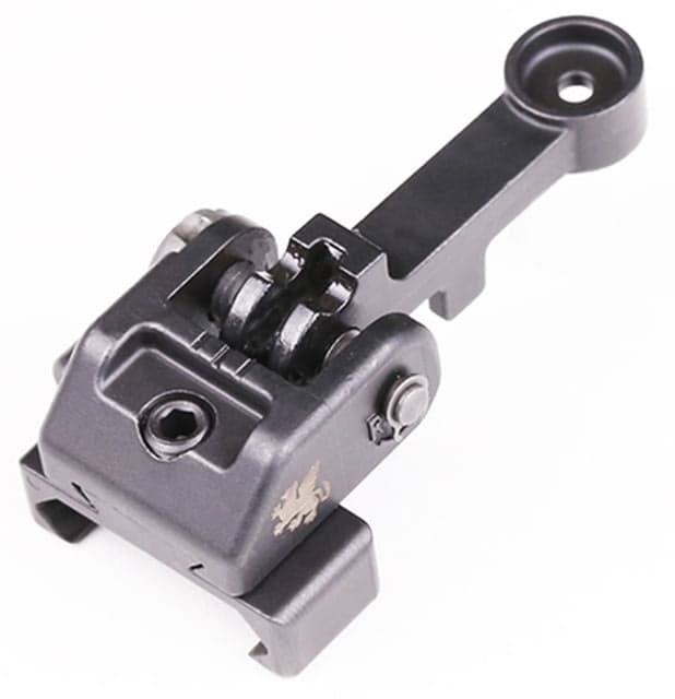Griffin Armament M2 Micro Modular Rear Sight Black Small