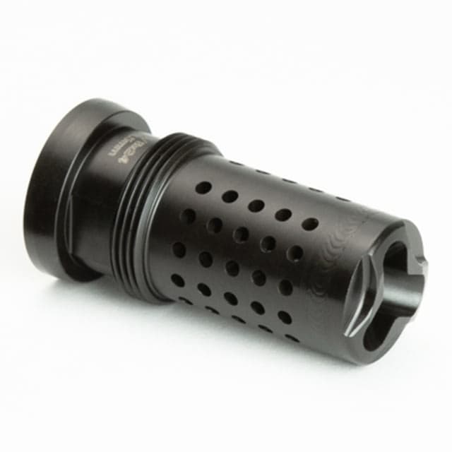 Griffin Armament Taper Mount Tactical Barrel Compensator .22 Cal 1/2x28 Black