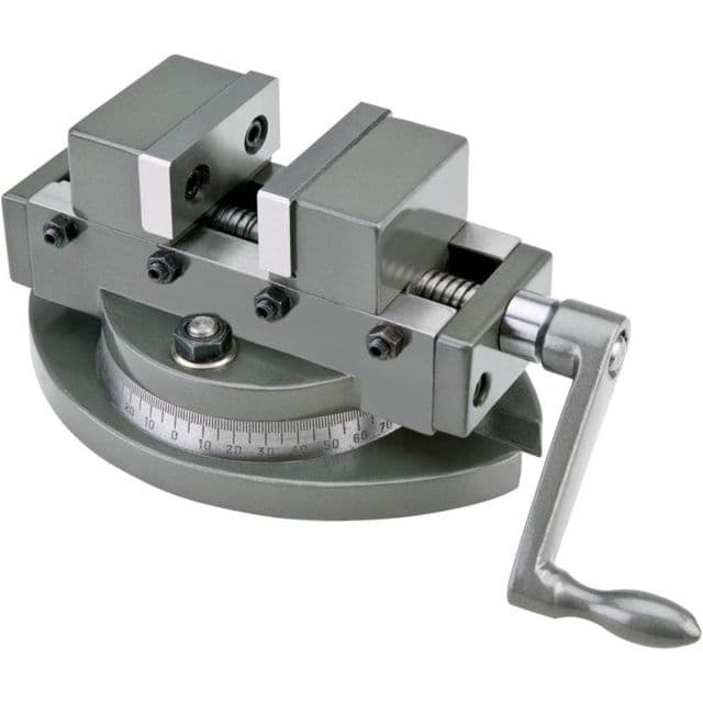 Grizzly Industrial 2in. Mini Self Centering Vise with Swivel Base