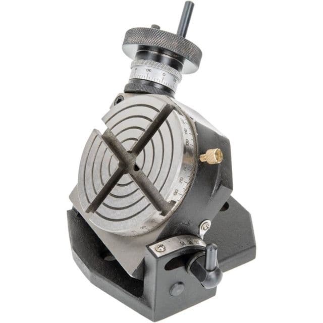 Grizzly Industrial 4in. Rotary Table w/ Tilting Base