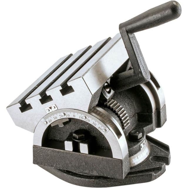 Grizzly Industrial 7in. x 5in. Angle Table with Swivel Base