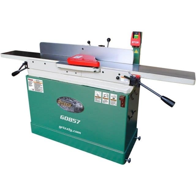 Grizzly Industrial 8in. x 76in. Parallelogram Jointer with Mobile Base