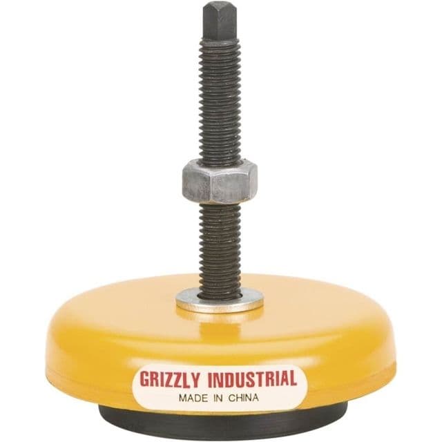 Grizzly Industrial Machine Mount - 3in. 1600 lb. Capacity