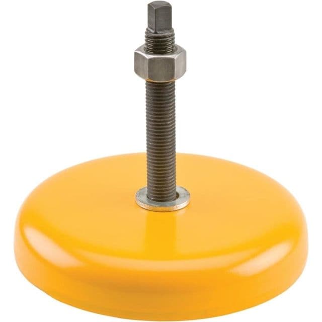 Grizzly Industrial Machine Mount - 6-1/4in. 25000 lb. Capacity