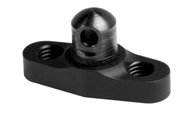 GrovTec US KeyMod Flanged Stud Mount Black