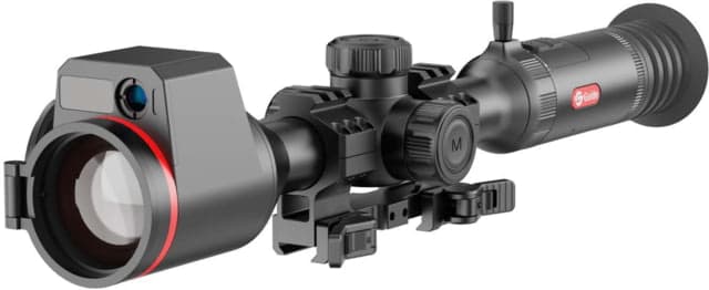 Guide USA TU 650 M 3.0 3.7x50mm 30mm Tube Thermal Rifle Scope LRF Black