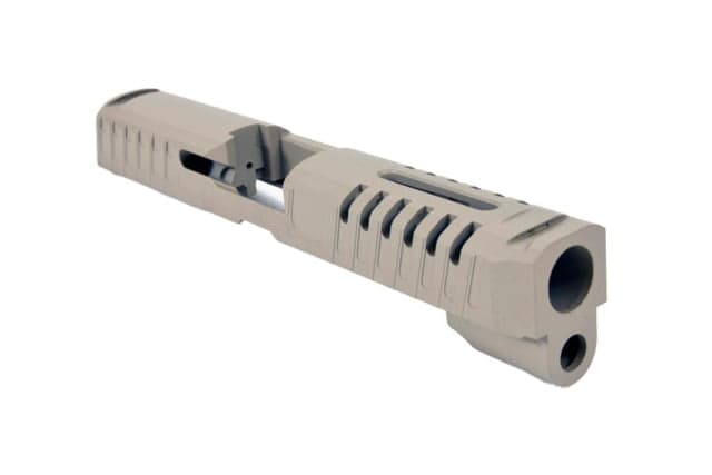 Gun Cuts Annihilator for Sig Sauer P320 Full Size/ M17 No Optic Cut Desert Sand