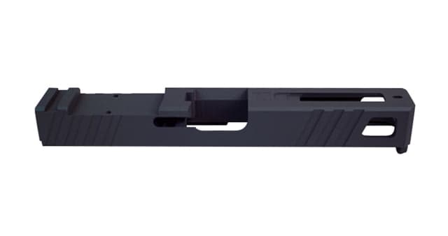 Gun Cuts Apprentice Slide for Glock 17 Optic Cut Graphite Black