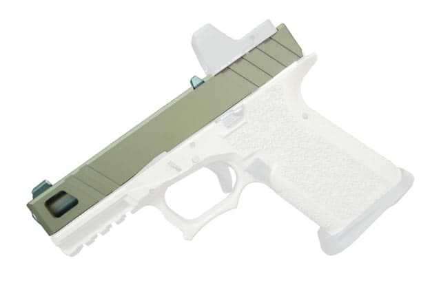 Gun Cuts Apprentice Slide for Glock 19 Optic Cut Flat Dark Earth