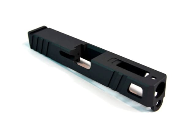 Gun Cuts Apprentice Slide for Glock 19 Optic Cut Sniper Gray