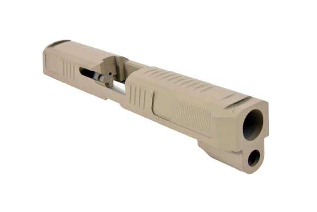 Gun Cuts Counter Strike for Sig Sauer P320 Full Size/M17 No Optic Cut Desert Sand