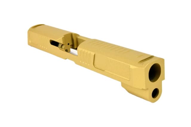 Gun Cuts Counter Strike for Sig Sauer P320 Full Size/M17 No Optic Cut Gold