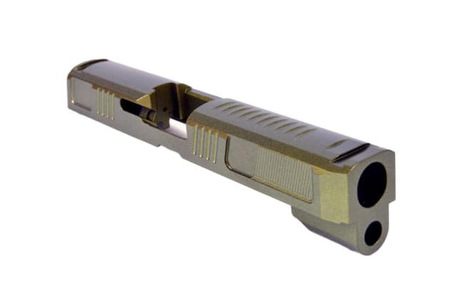 Gun Cuts Counter Strike for Sig Sauer P320 Full Size/M17 No Optic Cut Leprechaun Gold
