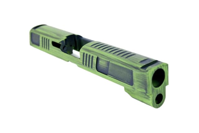 Gun Cuts Counter Strike for Sig Sauer P320 Full Size/M17 Optic Cut Battleworn Zombie Green