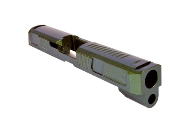 Gun Cuts Counter Strike for Sig Sauer P320 Full Size/M17 Optic Cut Radioactive Green